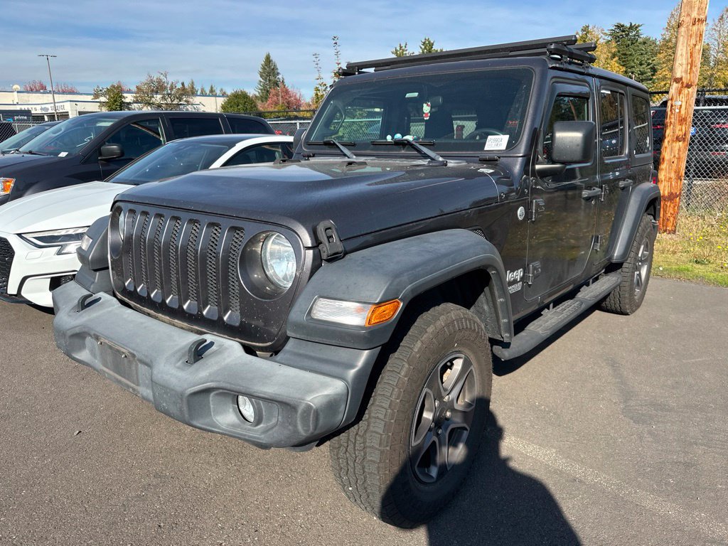 Used 2019 Jeep Wrangler Unlimited Sport S AWD/4WD image 1