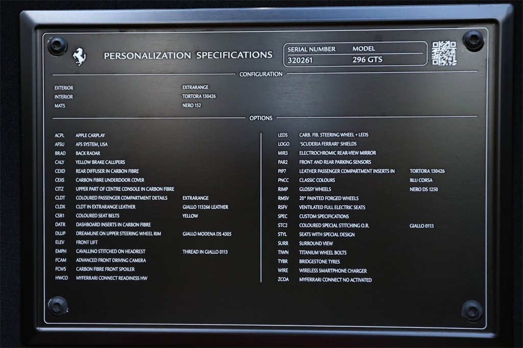 Certified 2025 Ferrari 296 GTS image 48