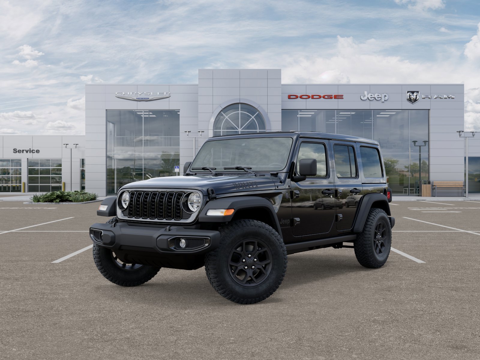 New 2025 Jeep Wrangler Unlimited Sport image 2