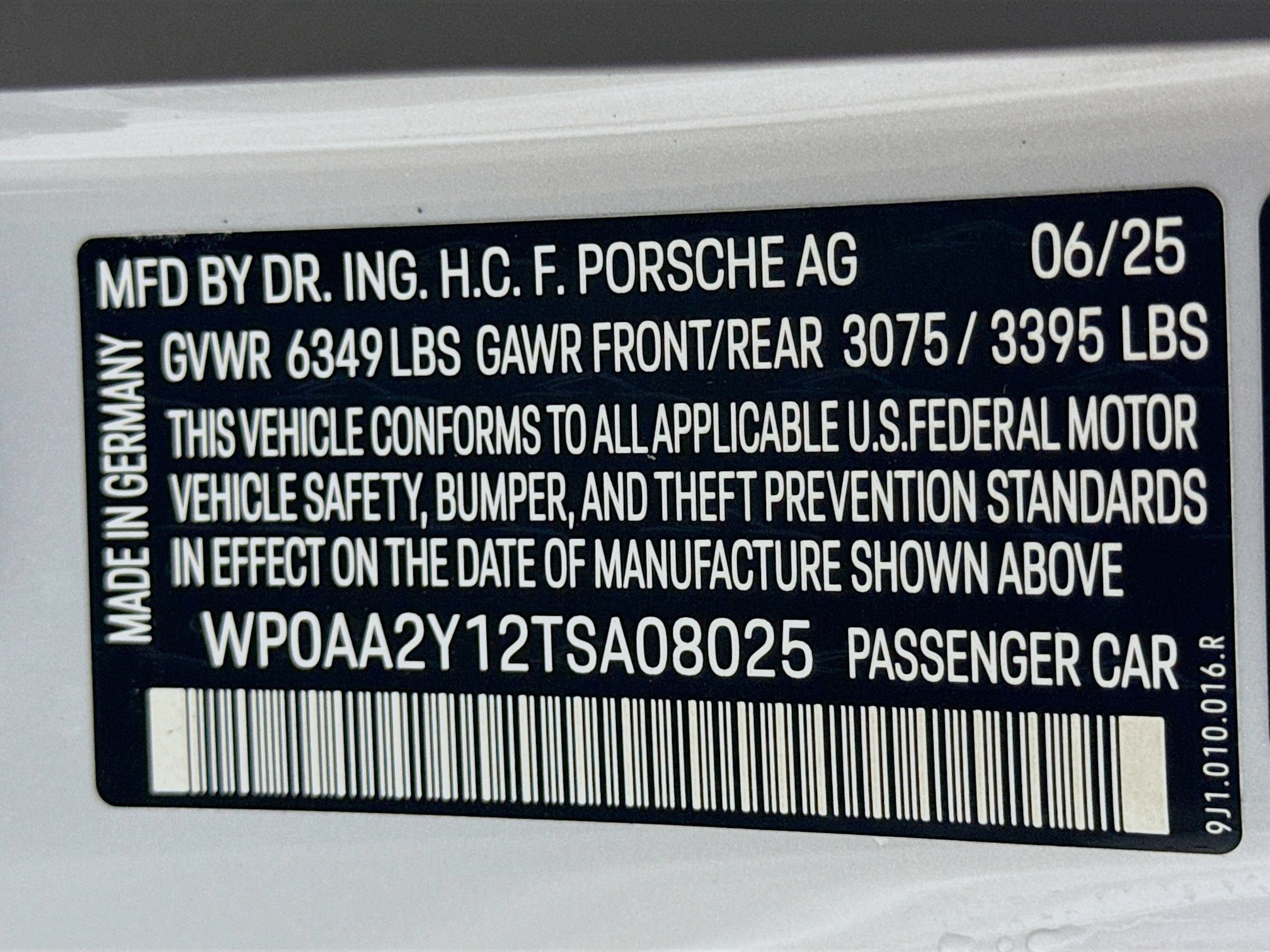 Certified 2026 Porsche Taycan AWD/4WD image 26