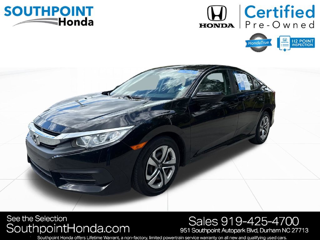 Certified 2018 Honda Civic LX image 3