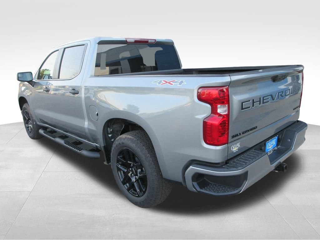 New 2026 Chevrolet Silverado 1500 Custom w/ Turbomax Blackout Package AWD/4WD image 3