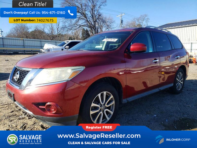 Used 2014 Nissan Pathfinder SV image 1