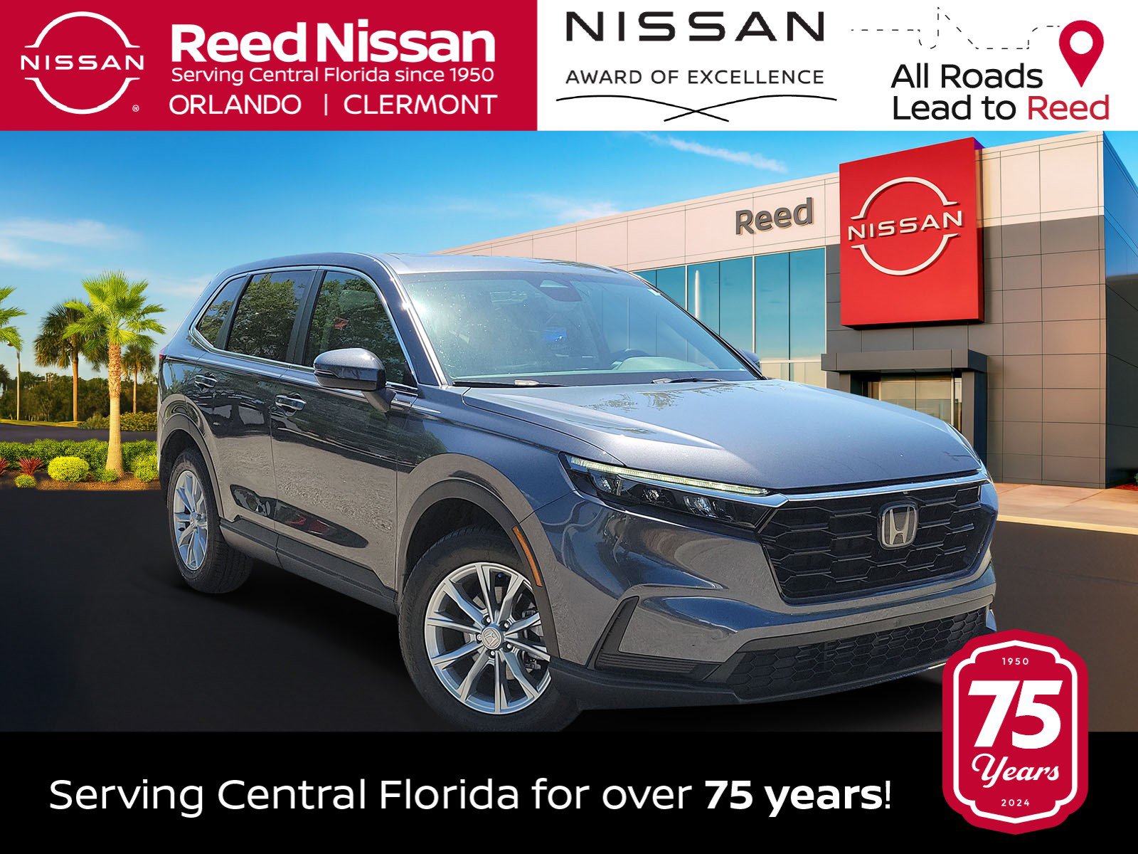 Used 2025 Honda CR-V EX image 1