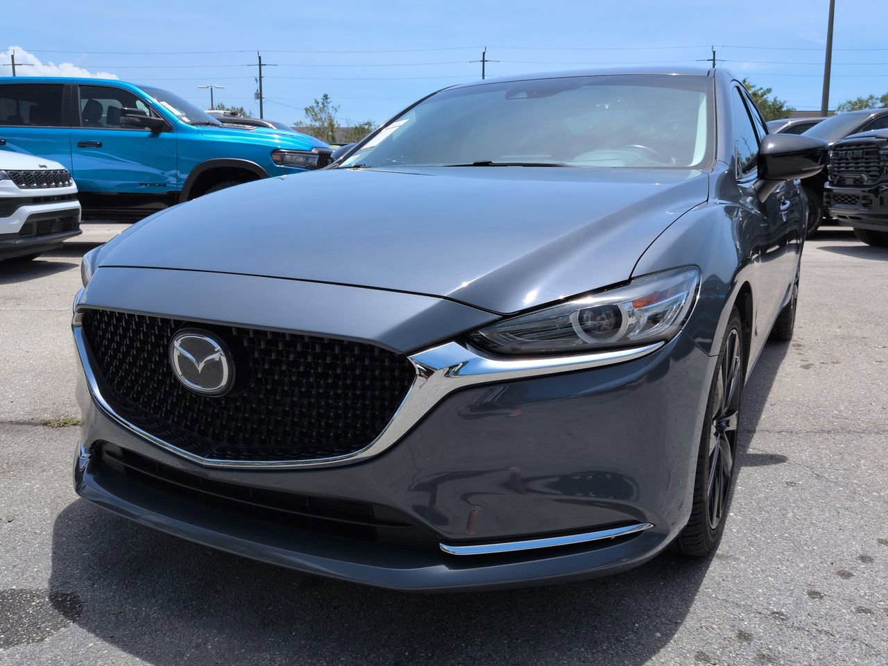 Used 2021 MAZDA MAZDA6 Carbon Edition FWD image 9