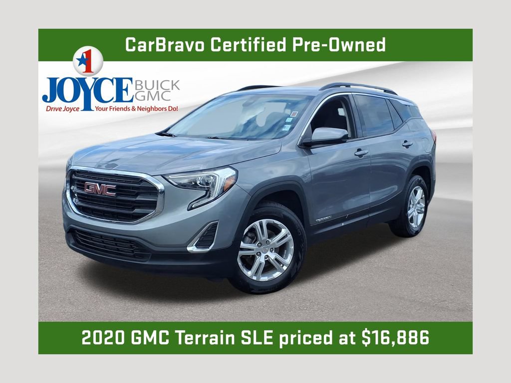 Certified 2020 GMC Terrain SLE w/ Driver Convenience Package AWD/4WD 360° Tour