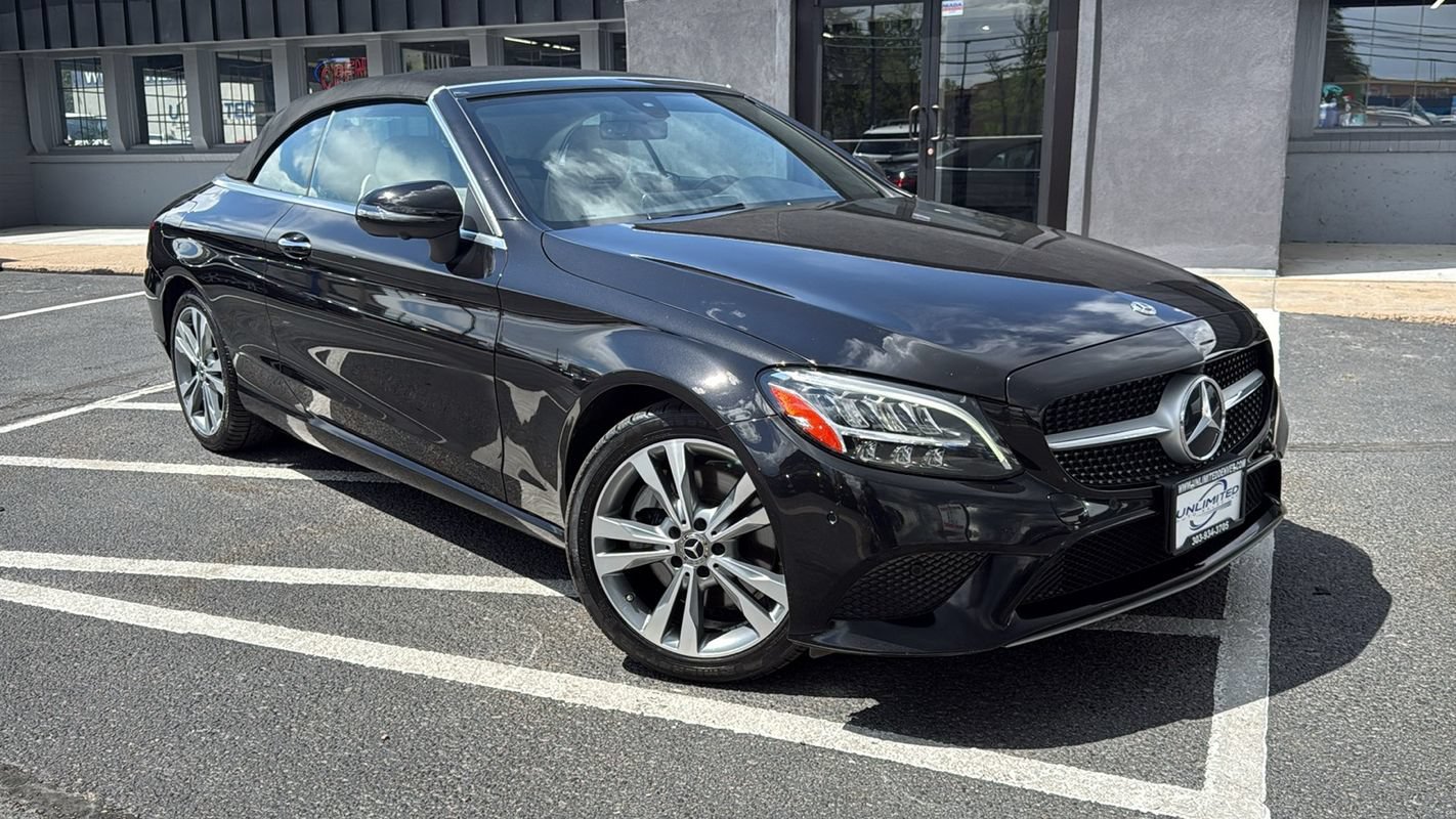 Used 2020 Mercedes-Benz C 300 4MATIC Cabriolet w/ Parking Assistance Package