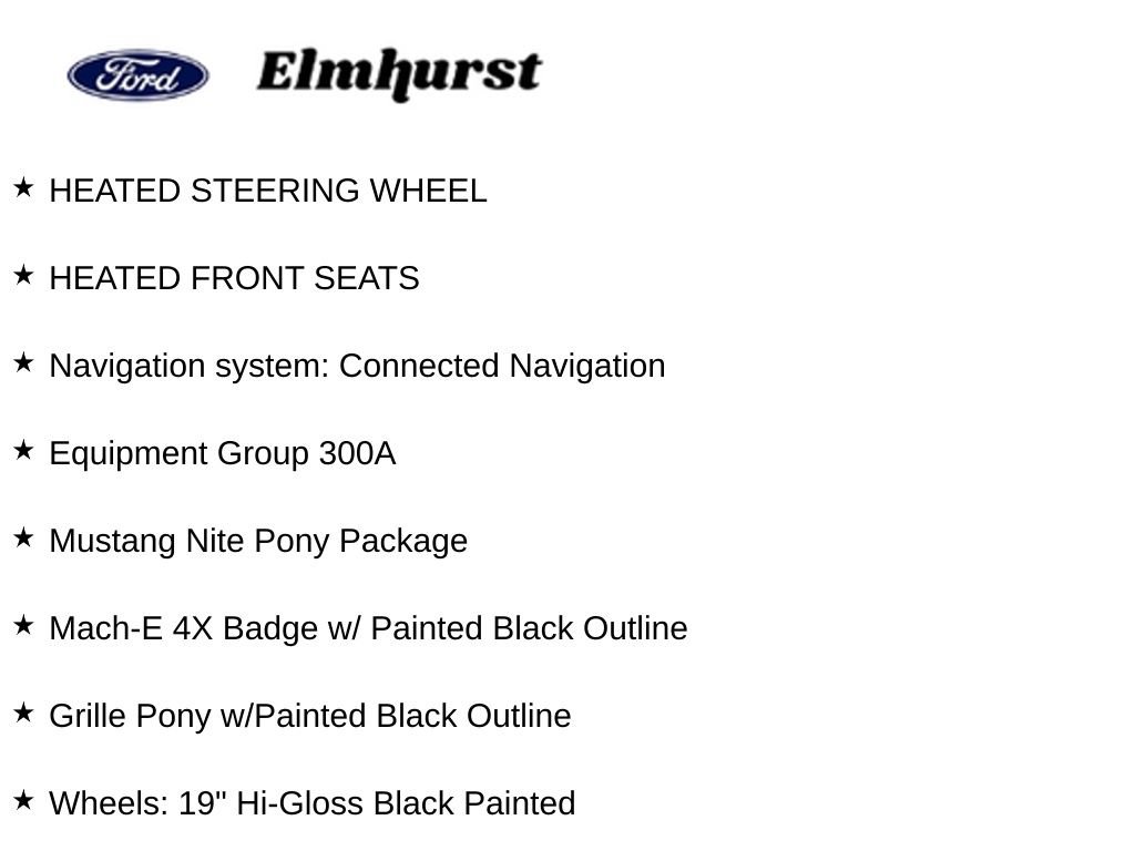 Certified 2023 Ford Mustang Mach-E Premium w/ Mustang Nite Pony Package AWD/4WD image 11