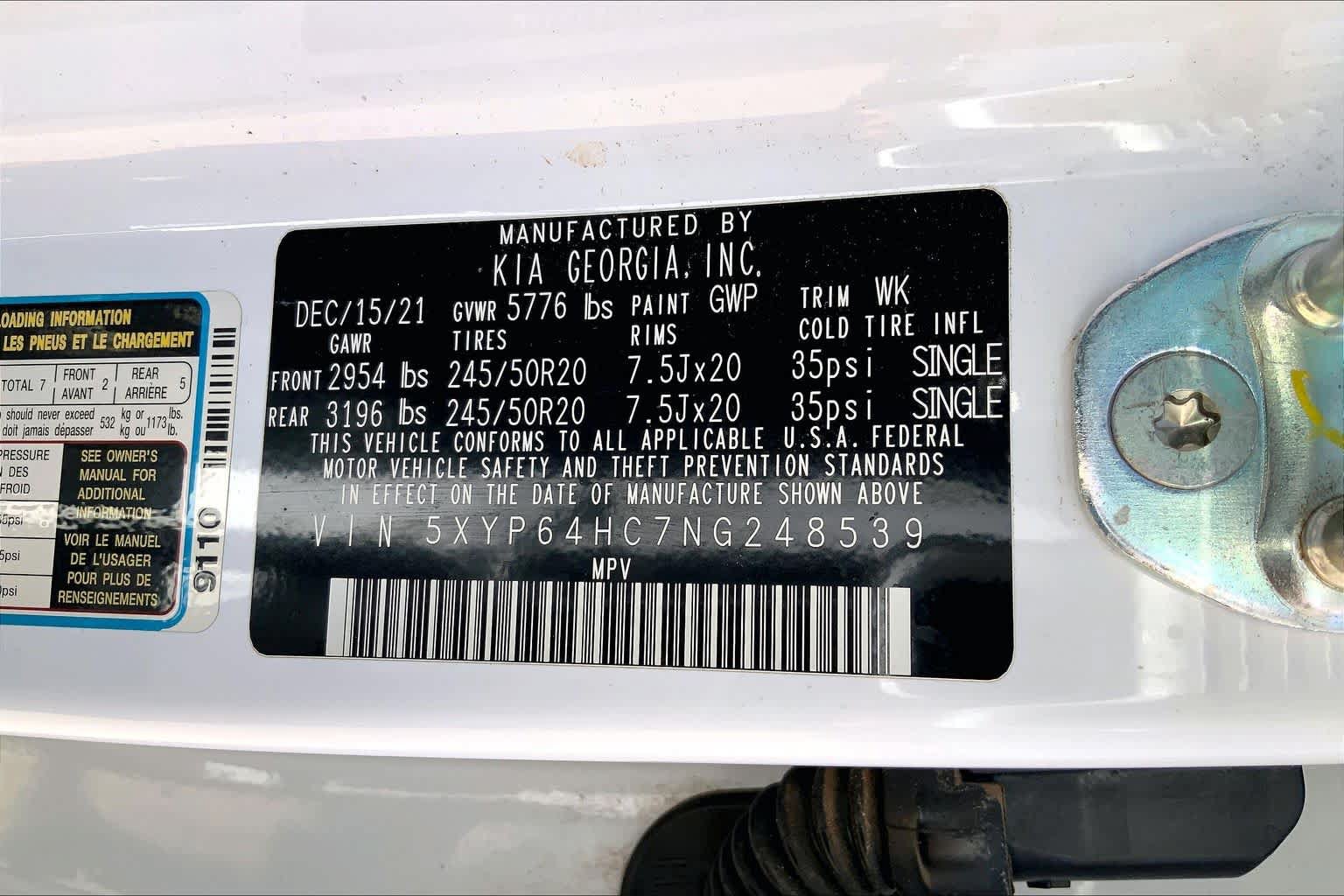 Certified 2022 Kia Telluride S FWD image 30