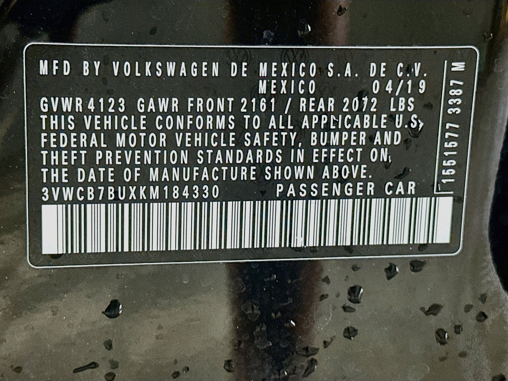 Used 2019 Volkswagen Jetta S w/ Driver Assistance Package FWD image 12