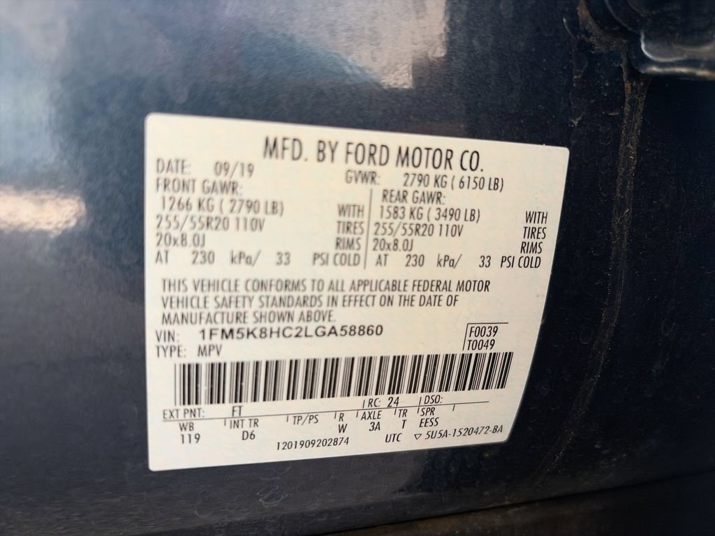 Used 2020 Ford Explorer Platinum AWD/4WD image 40