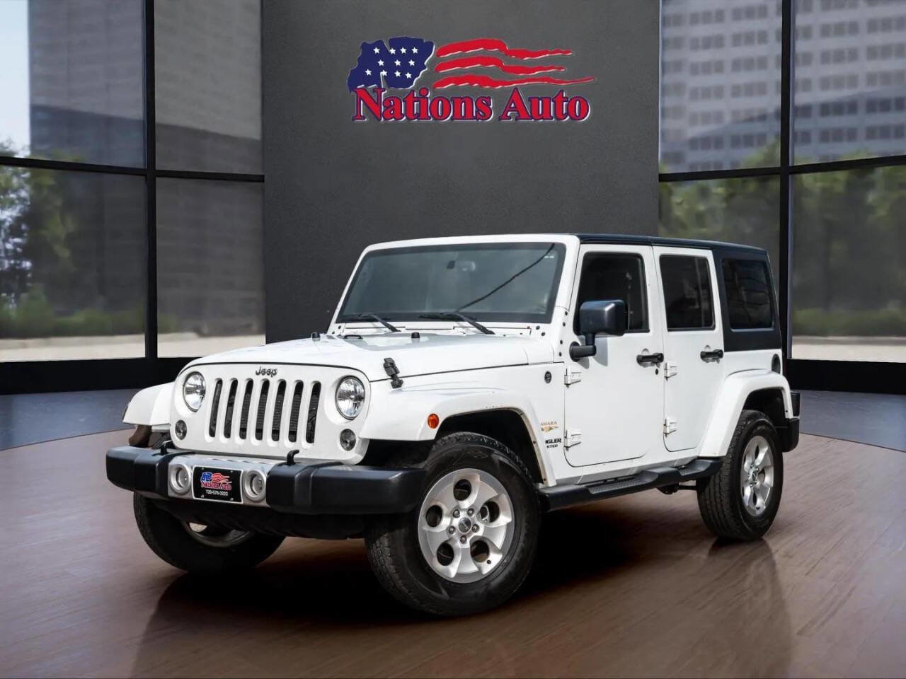 Used 2015 Jeep Wrangler Unlimited Sahara image 1