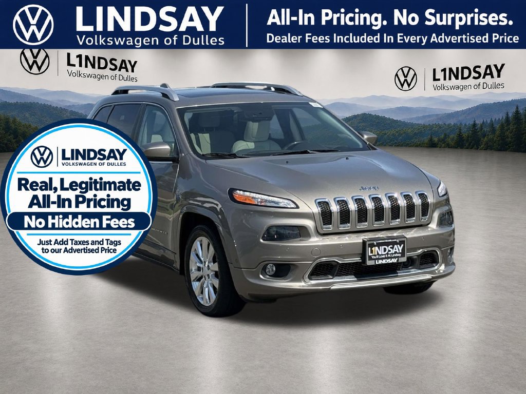 Used 2017 Jeep Cherokee Overland w/ Technology Group