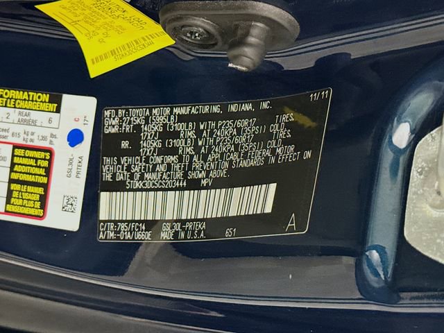 Used 2012 Toyota Sienna LE w/ Towing Pkg FWD image 30
