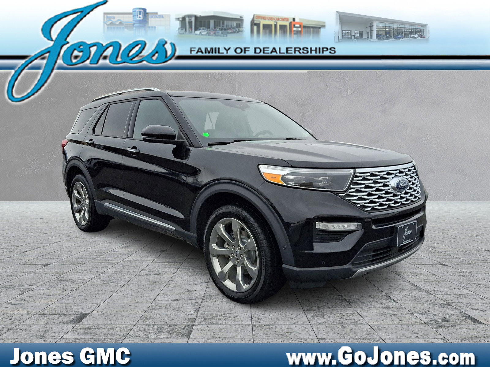 Used 2020 Ford Explorer Platinum w/ Premium Technology Package image 1