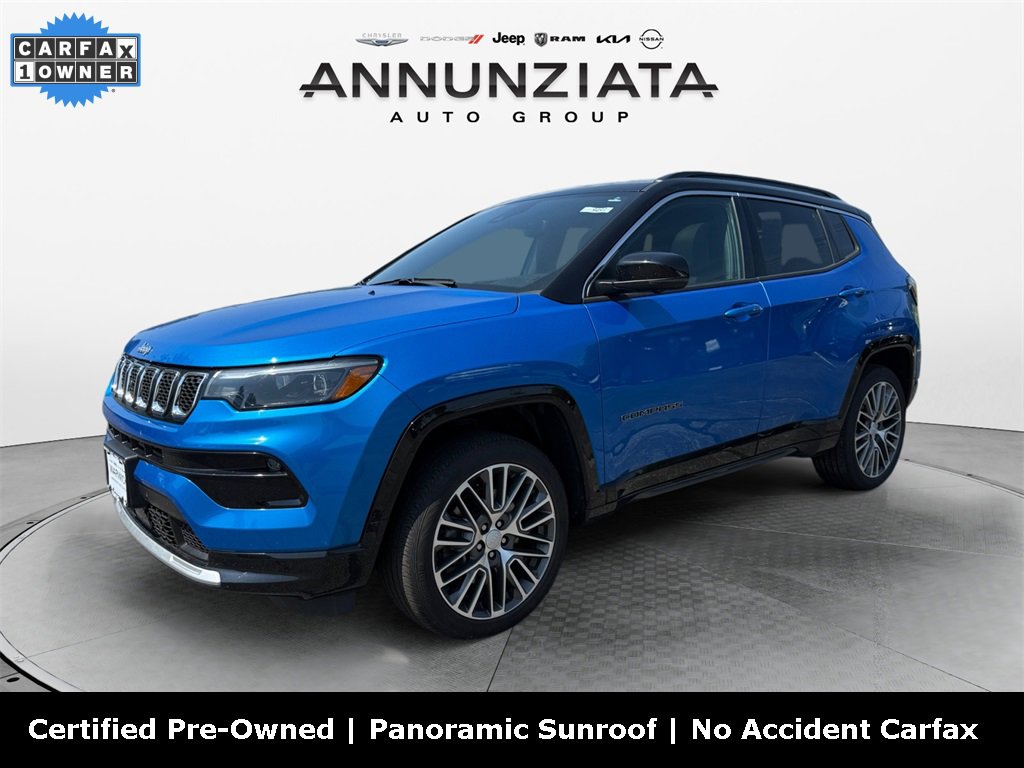 Certified 2023 Jeep Compass Limited w/ Elite Group