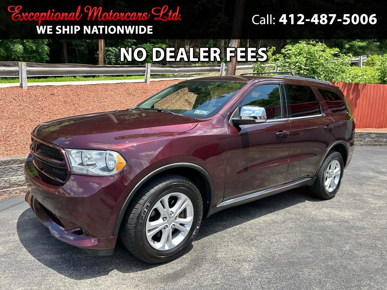 Used 2012 Dodge Durango Crew w/ Entry Nav/Commuter Group image 1