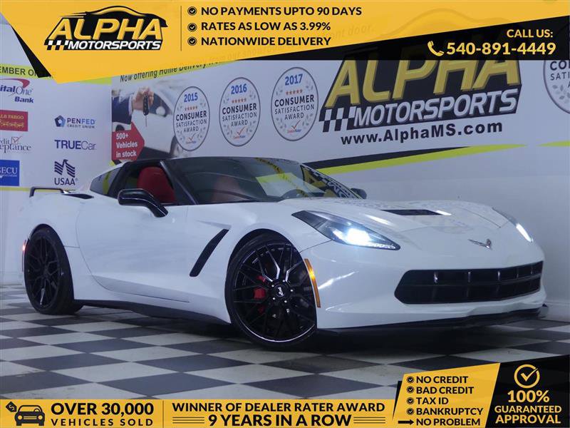 Used 2019 Chevrolet Corvette Stingray Coupe w/ Carbon Flash Badge Package
