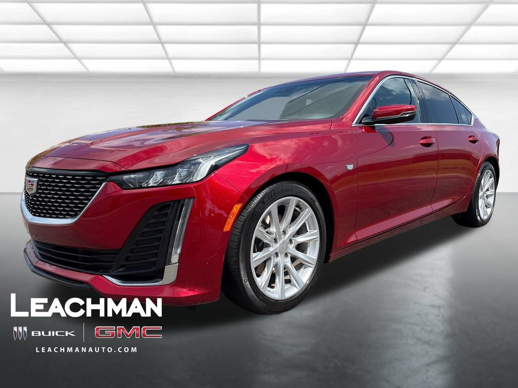 Certified 2021 Cadillac CT5 Luxury w/ Sun And Sound Package RWD image 8