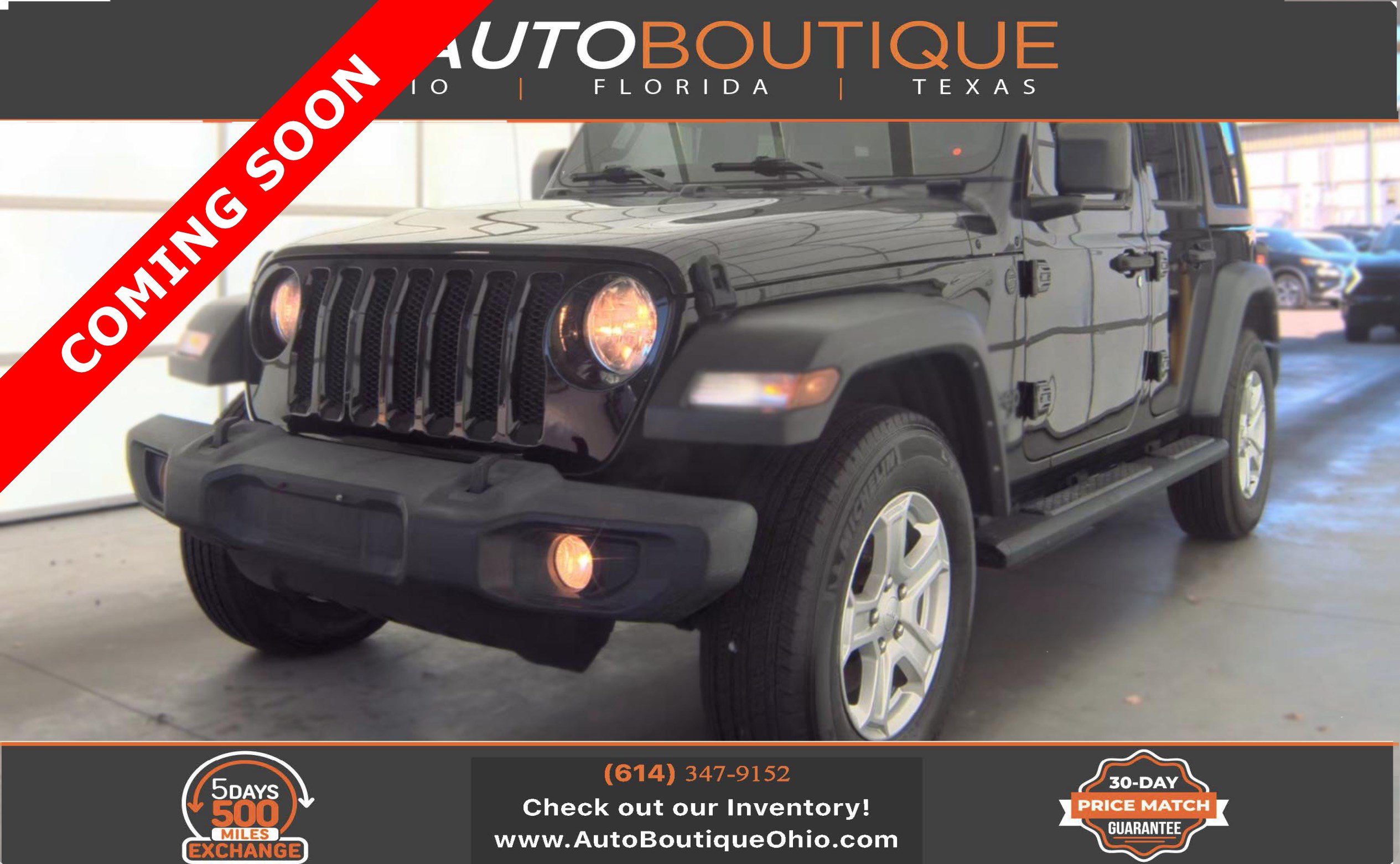 Used 2023 Jeep Wrangler Unlimited Sport