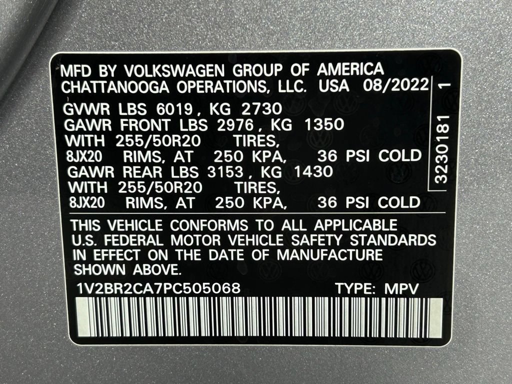 Used 2023 Volkswagen Atlas SEL AWD/4WD image 41