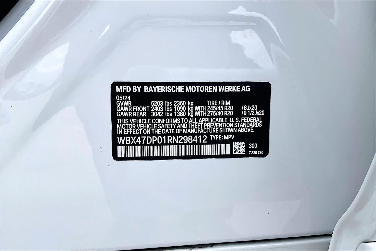 Used 2024 BMW X3 sDrive30i w/ M Sport Package RWD image 33