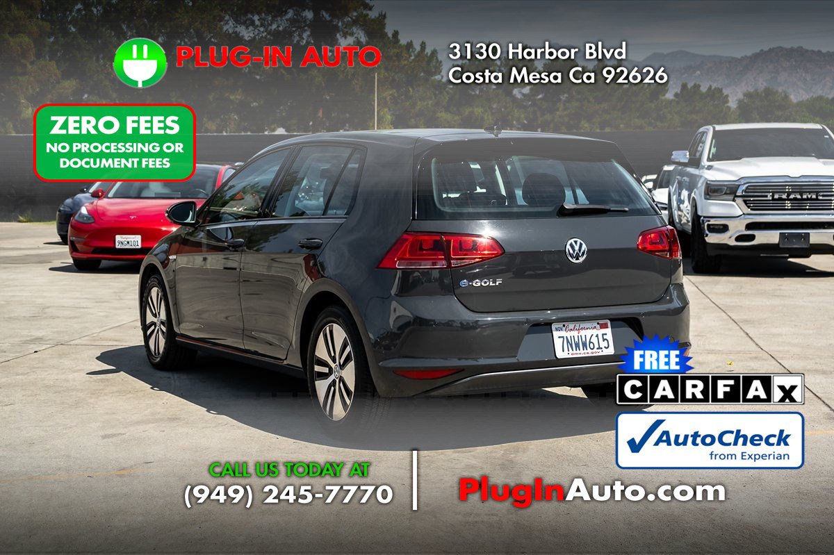 Used 2016 Volkswagen e-Golf SEL Premium FWD image 2