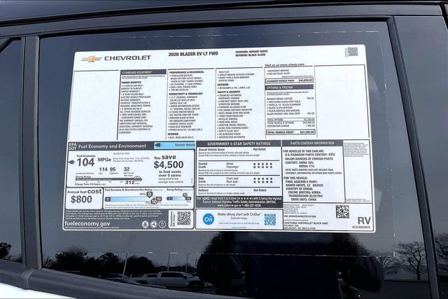 New 2026 Chevrolet Blazer EV LT w/ Midnight/Sport Edition FWD image 15
