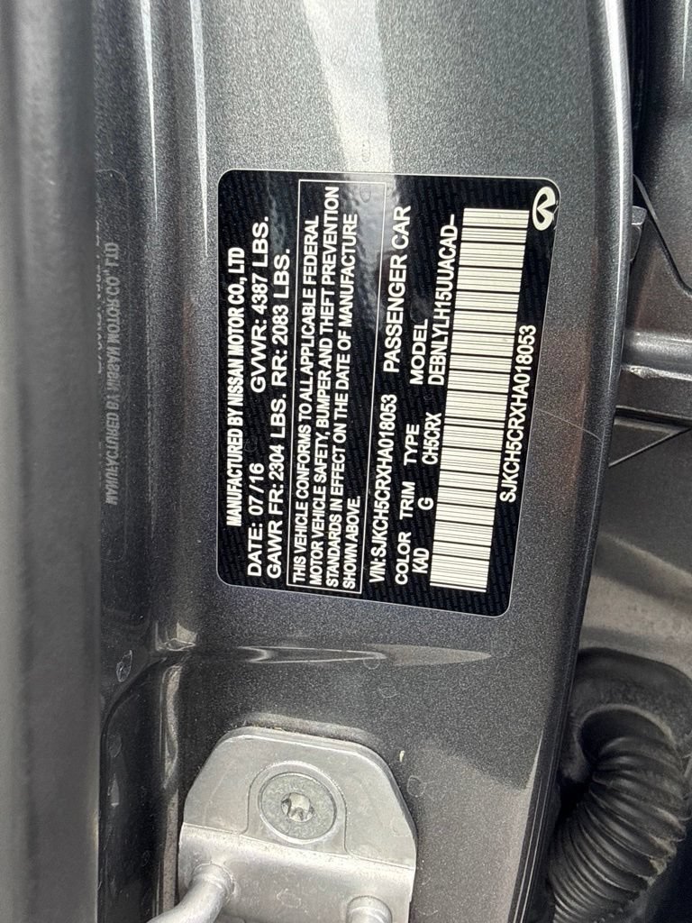 Used 2017 INFINITI QX30 Premium w/ Navigation Package AWD/4WD image 57