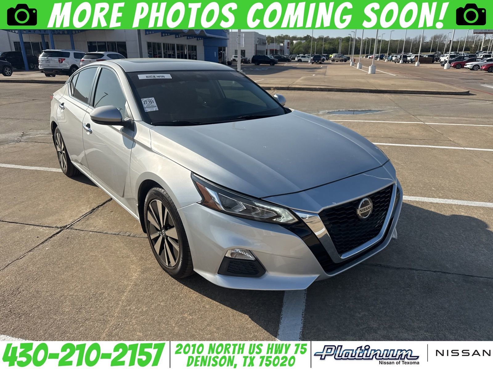 Used 2021 Nissan Altima 2.5 SV w/ SV Premium Package image 1