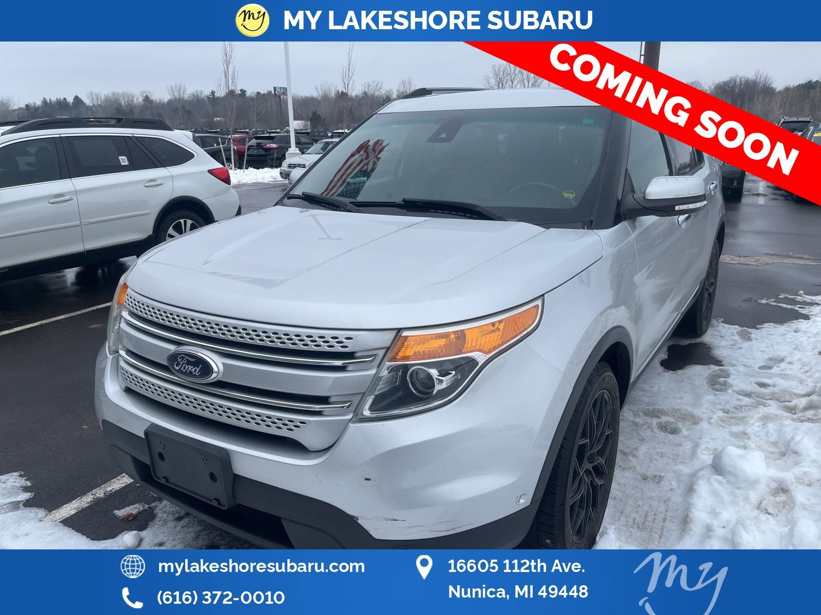 Used 2014 Ford Explorer Limited w/ Equipment Group 302A image 3