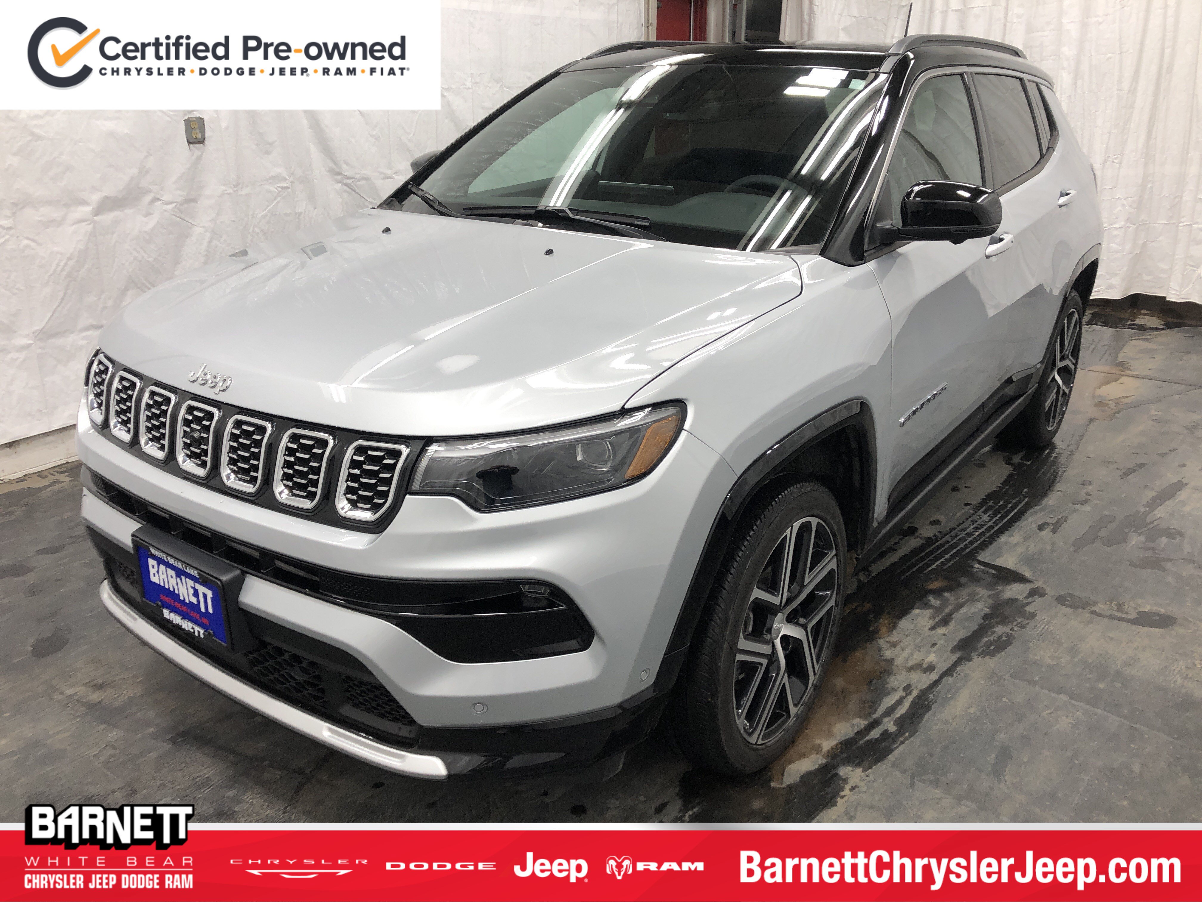 Certified 2024 Jeep Compass Limited w/ Elite Group AWD/4WD image 1