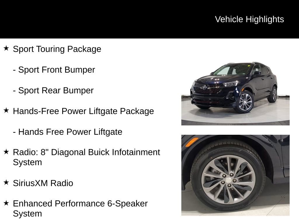 Used 2020 Buick Encore GX Select w/ Sport Touring Package AWD/4WD image 13