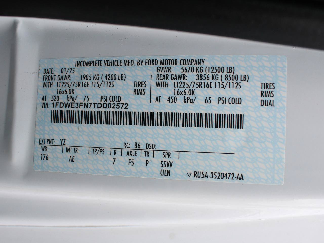 Used 2026 Ford E-350 and Econoline 350 Super Duty w/ Power Equipment Group RWD image 35