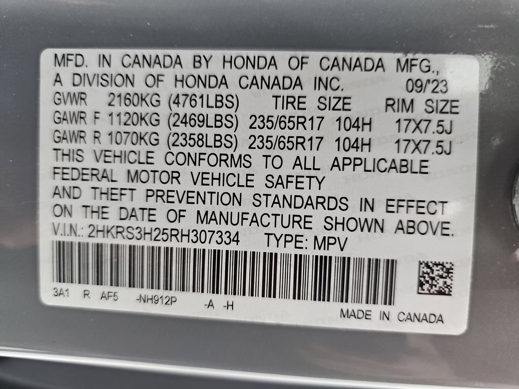 Certified 2024 Honda CR-V LX image 42