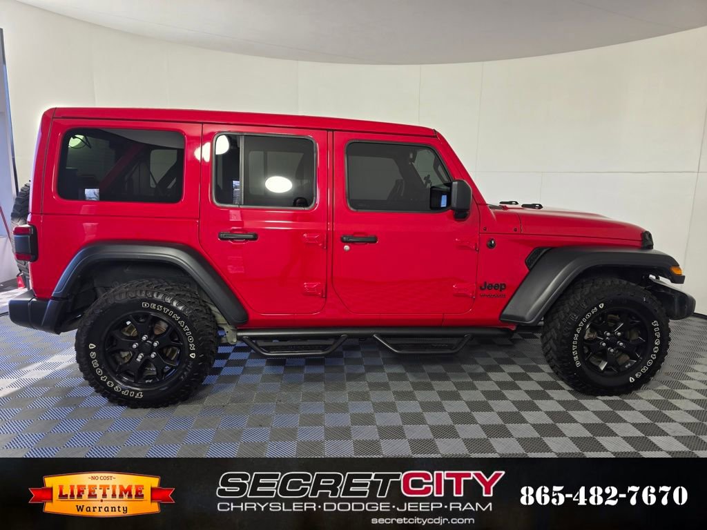 Used 2021 Jeep Wrangler Unlimited Sport image 8