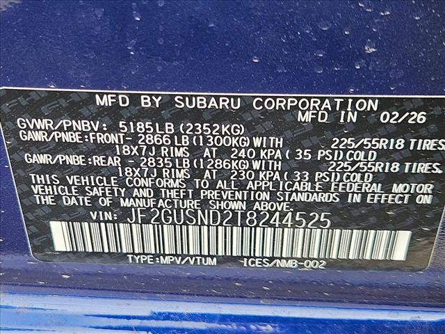 New 2026 Subaru Crosstrek 2.5i Limited AWD/4WD image 18