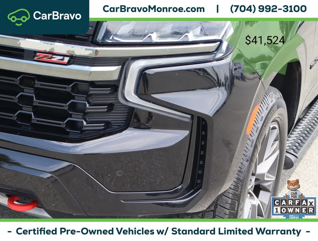 Certified 2021 Chevrolet Tahoe Z71 w/ Z71 Signature Package AWD/4WD image 10
