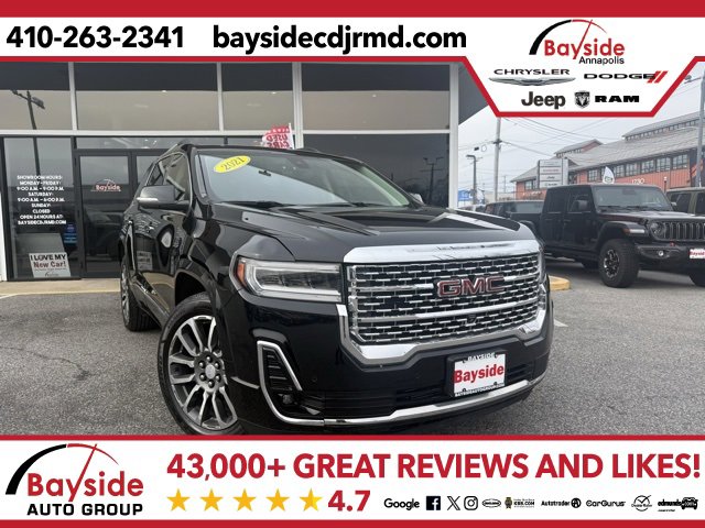 Used 2021 GMC Acadia Denali w/ Denali Ultimate Package