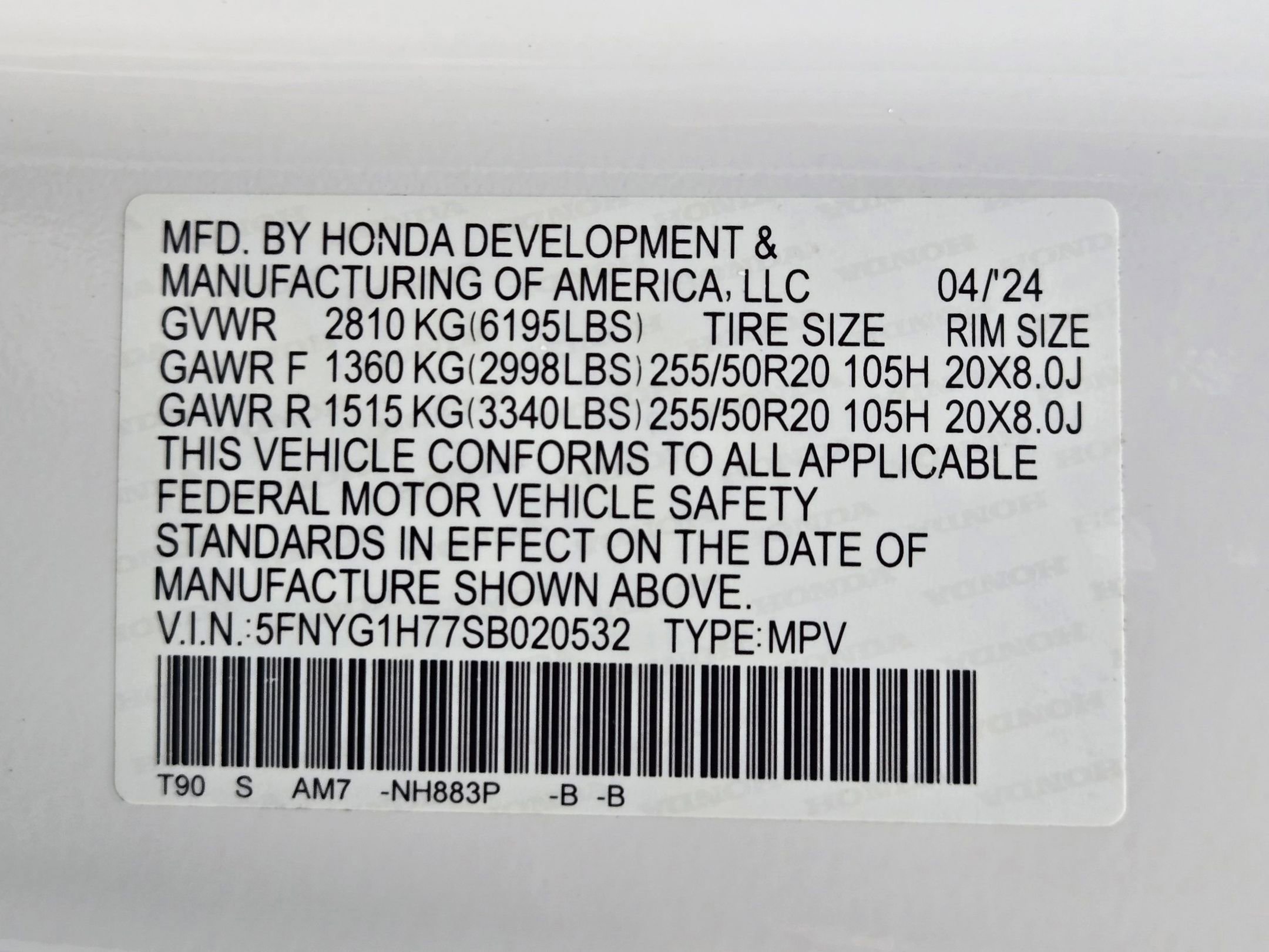 Used 2025 Honda Pilot Touring image 33