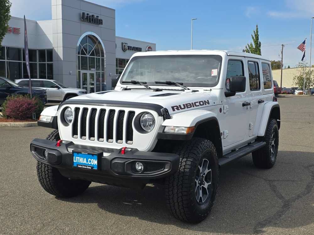 Used 2021 Jeep Wrangler Unlimited Rubicon w/ Uconnect 4C Nav & Sound Group