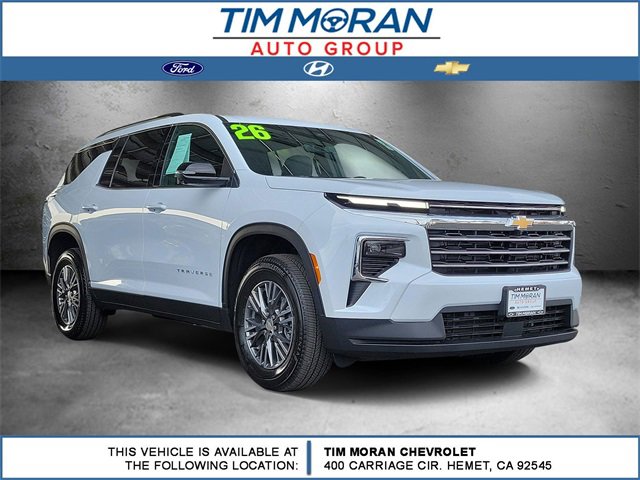 Used 2026 Chevrolet Traverse LT w/ Driver Confidence Package