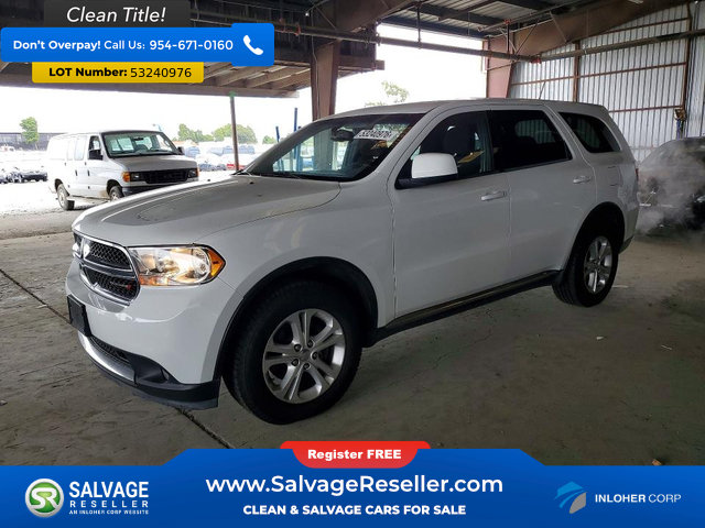Used 2013 Dodge Durango SXT w/ Popular Equipment Group RWD image 1