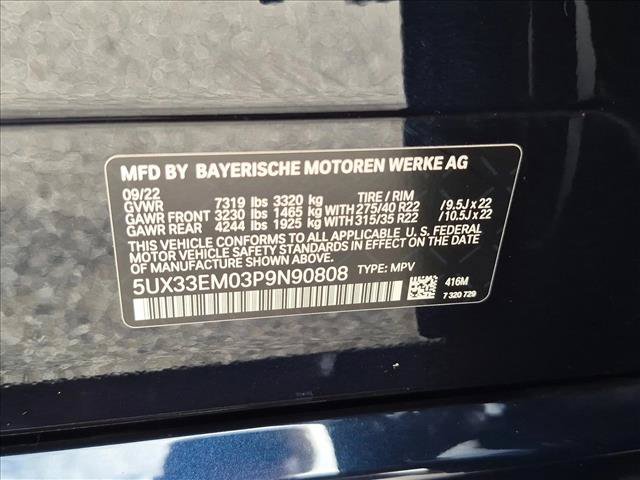 Used 2023 BMW X7 M60i w/ Executive Package AWD/4WD image 27