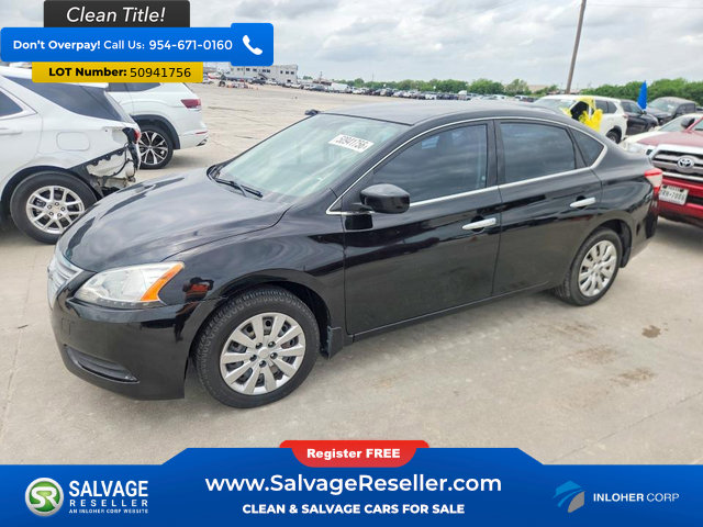 Used 2015 Nissan Sentra S FWD image 1