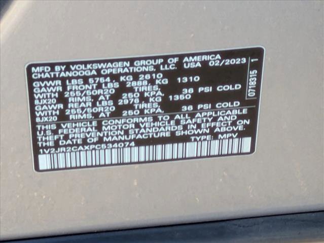 Used 2023 Volkswagen Atlas SE w/ Panoramic Sunroof Package image 28