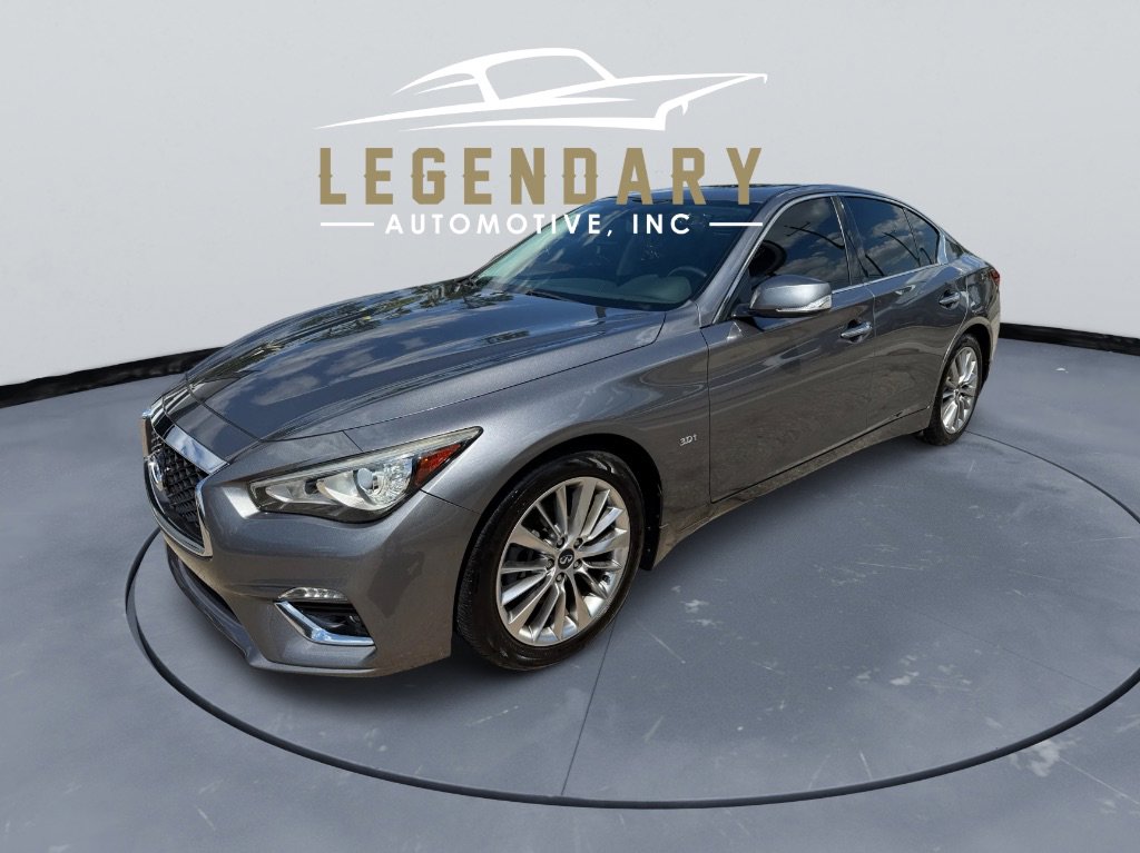 Used 2018 INFINITI Q50 Luxe w/ Essential Package (3.0T Luxe) image 1