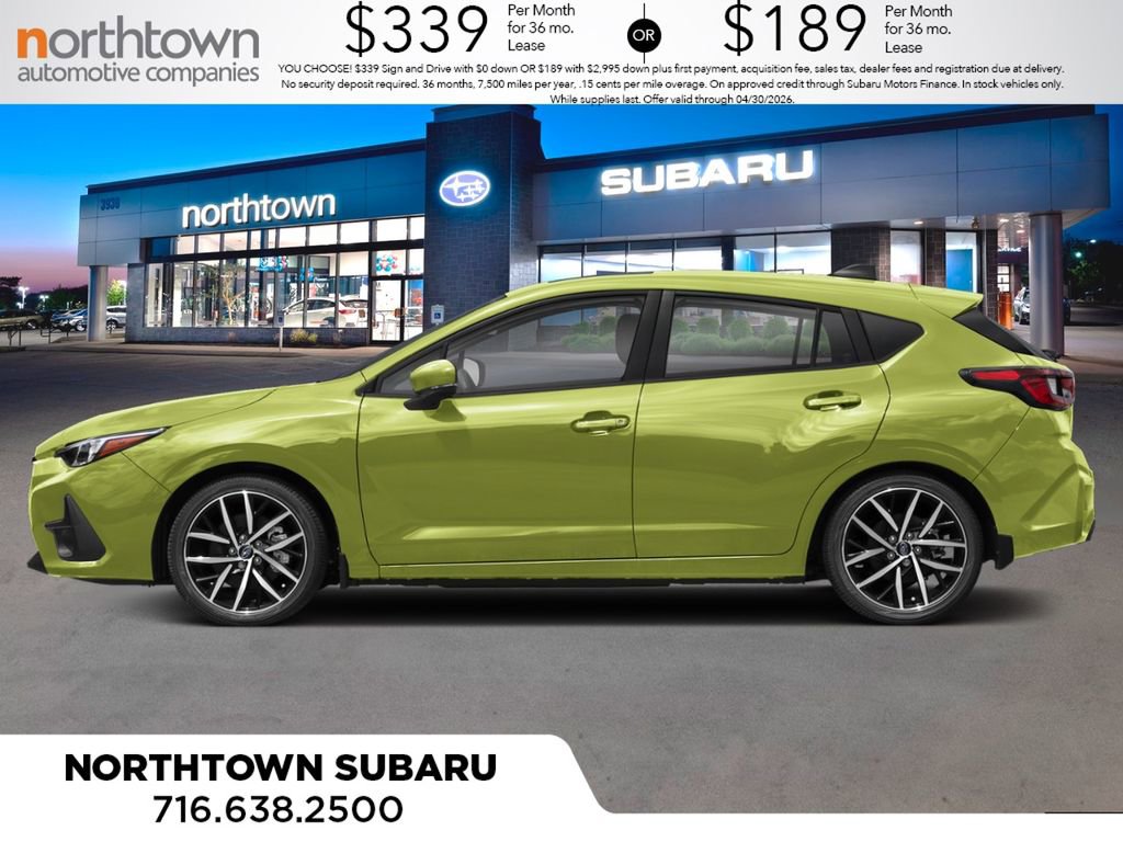 New 2026 Subaru Impreza 2.0i Sport image 3