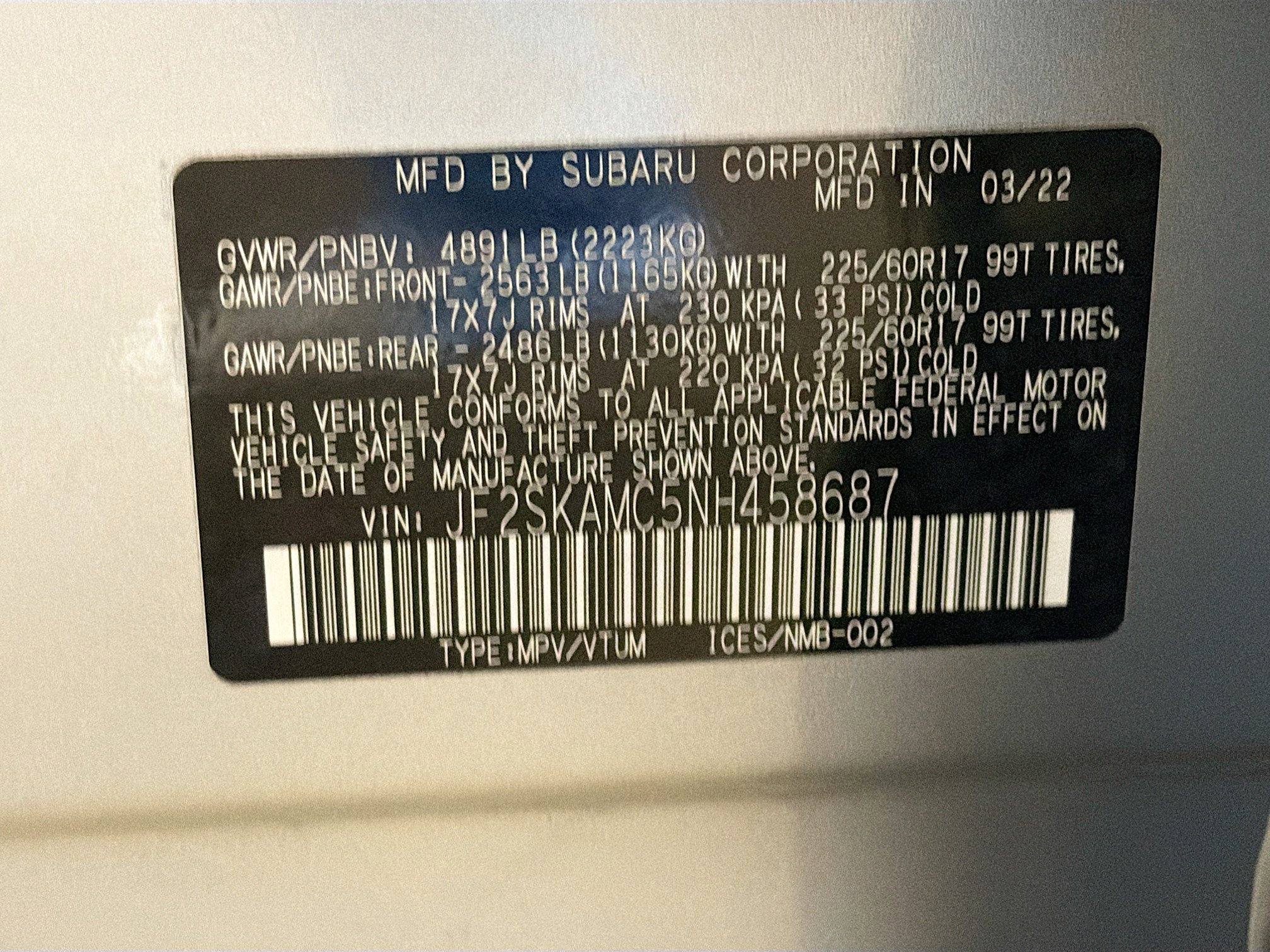 Used 2022 Subaru Forester Wilderness w/ Wilderness Package image 12