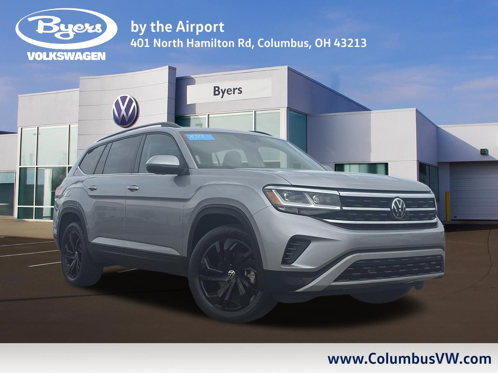 Certified 2023 Volkswagen Atlas SE w/ Panoramic Sunroof Package